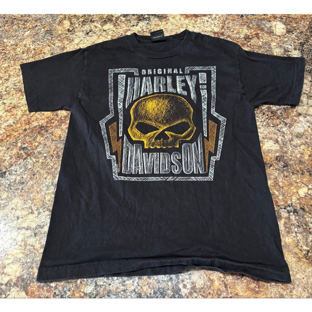 Harley-Davidson Skull Lightning Tee